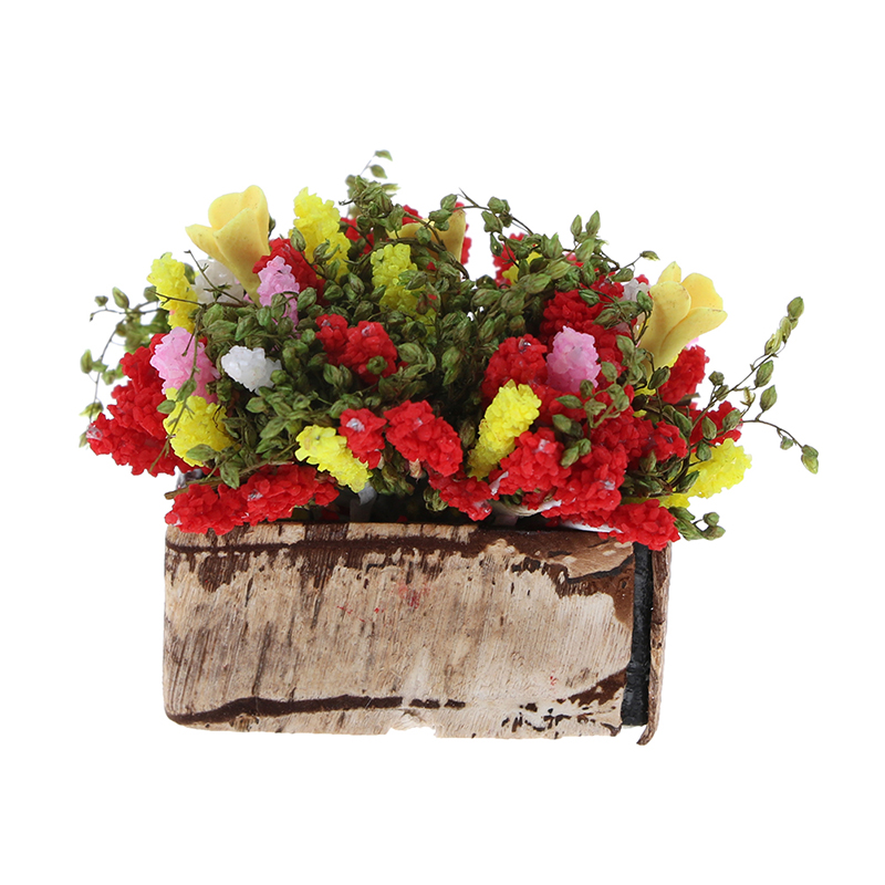 Terracotta Pot - 1pc Mini Miniatur Bonsai Blumen strauch
