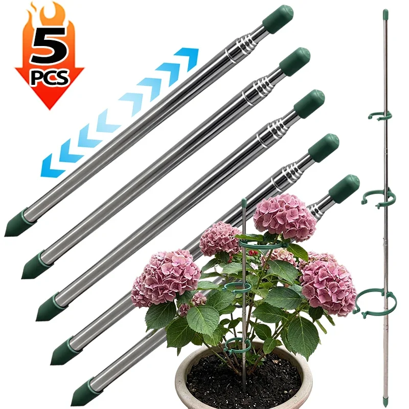5/1 Stück Einziehbarer Pflanze – Plant Support Stake Bewertung und Preis